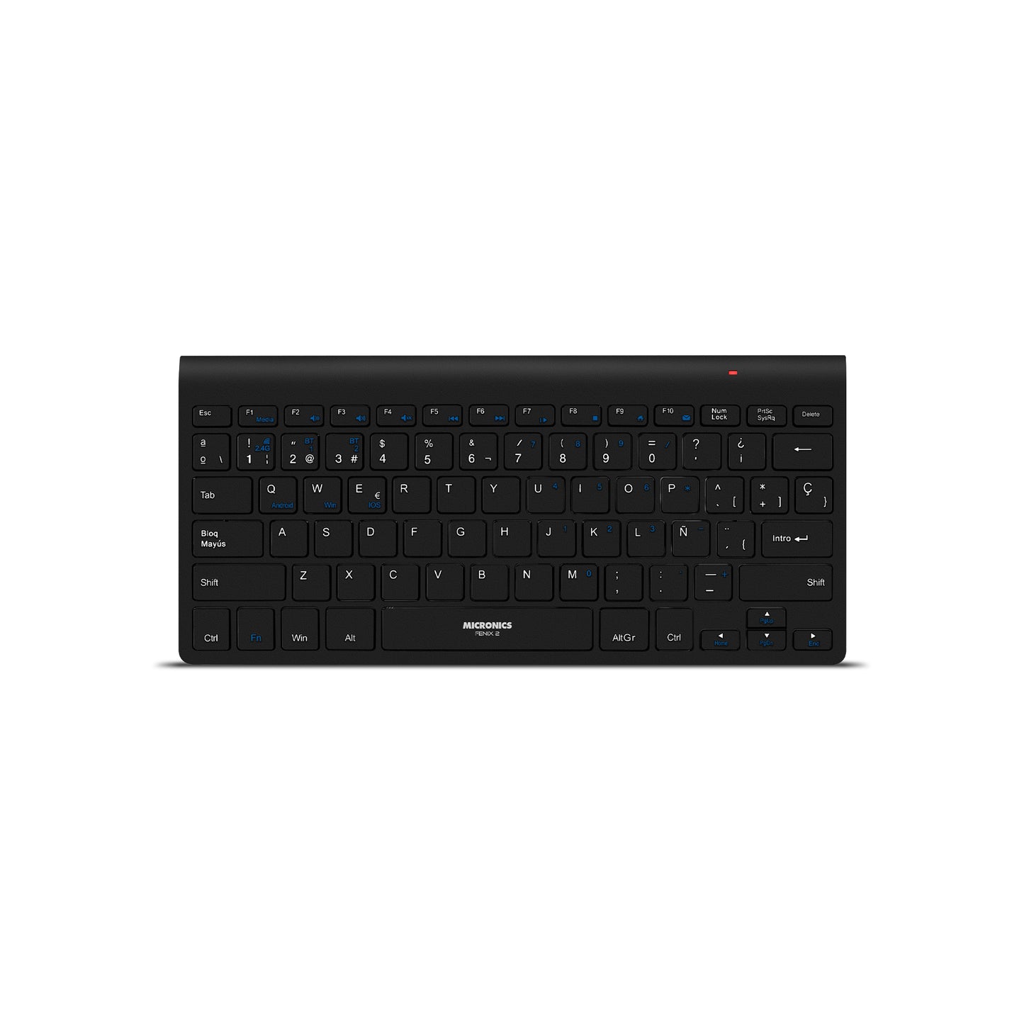 TECLADO BT WIFI MICRONICS FENIX 2 MIC K602-2M