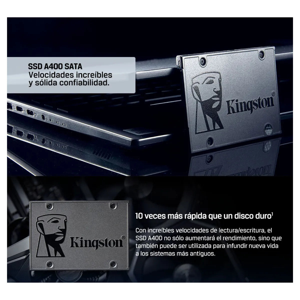 SSD KINGSTON A400 480GB SATA 2.5"