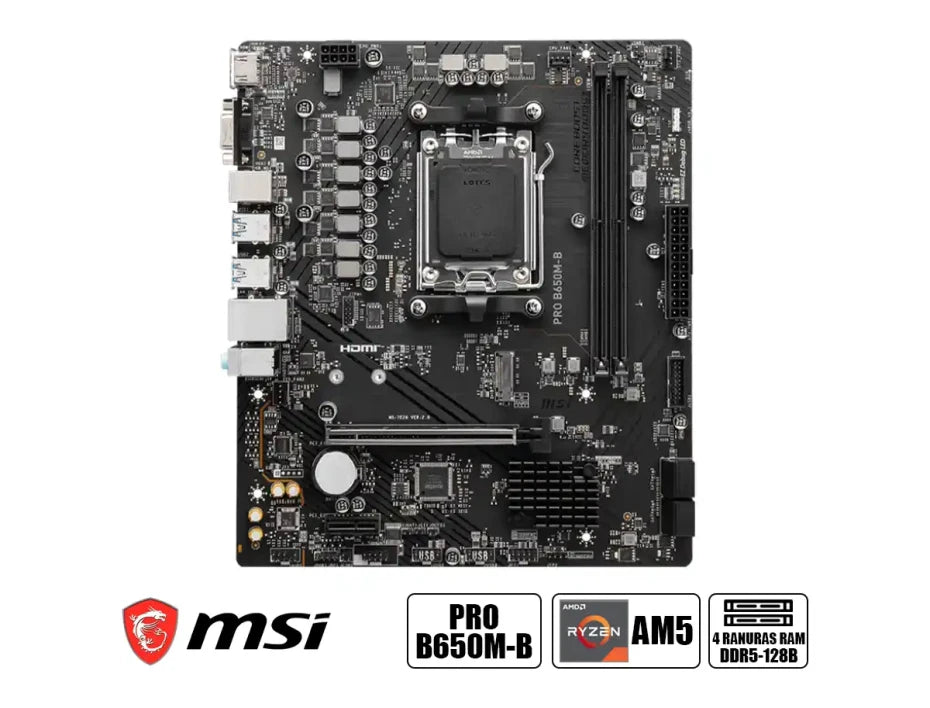 Placa Madre Msi B650m-b Pro