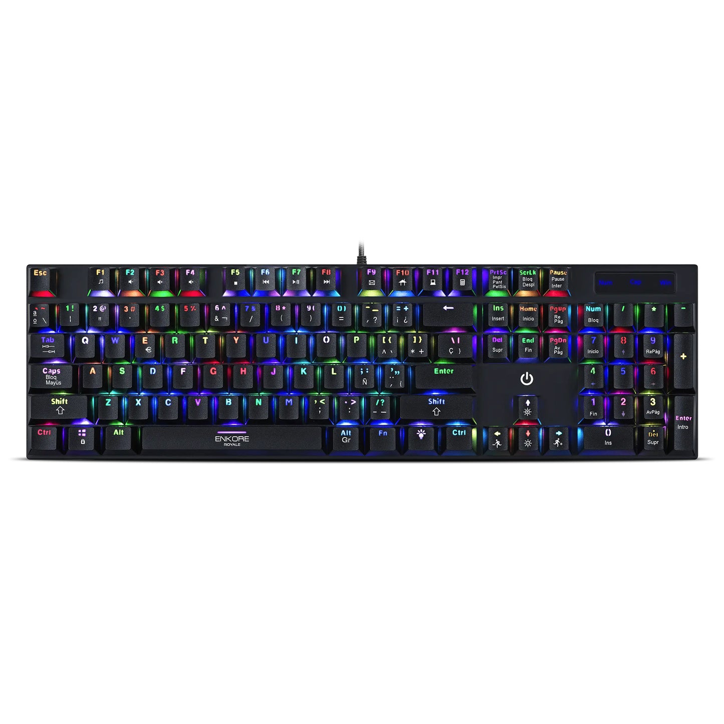 TECLADO MECANICO ENKORE ROYALE ENK1003 RGB