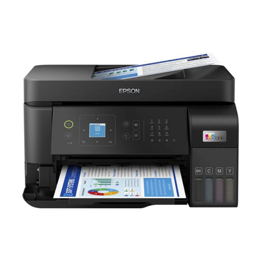 Impresora Multifuncional Epson EcoTank L5590 Wi-Fi, Sistema Continuo