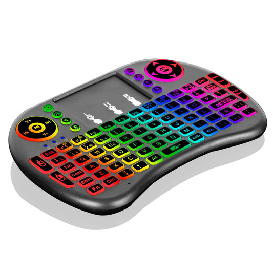 MINI TECLADO INALAMBRICO ILUMINADO PARA SMART TV