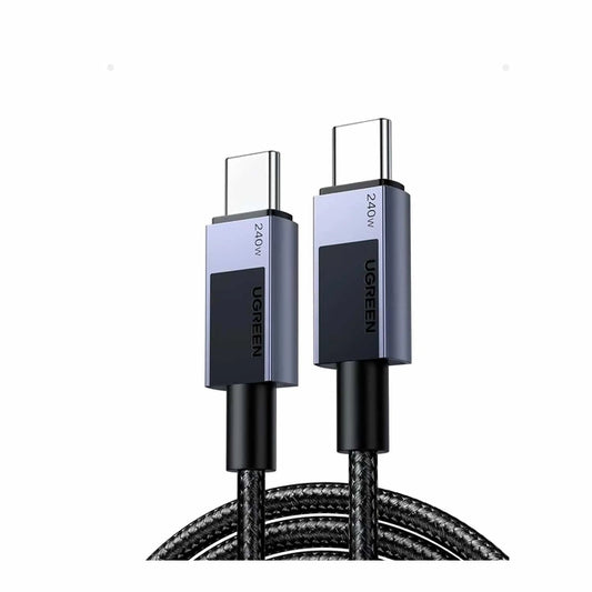 CABLE USB-C A USB-C PD UGREEN M/M CARGA RAPIDA 240W