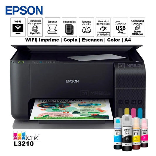 Impresora Multifuncional EcoTank L3210