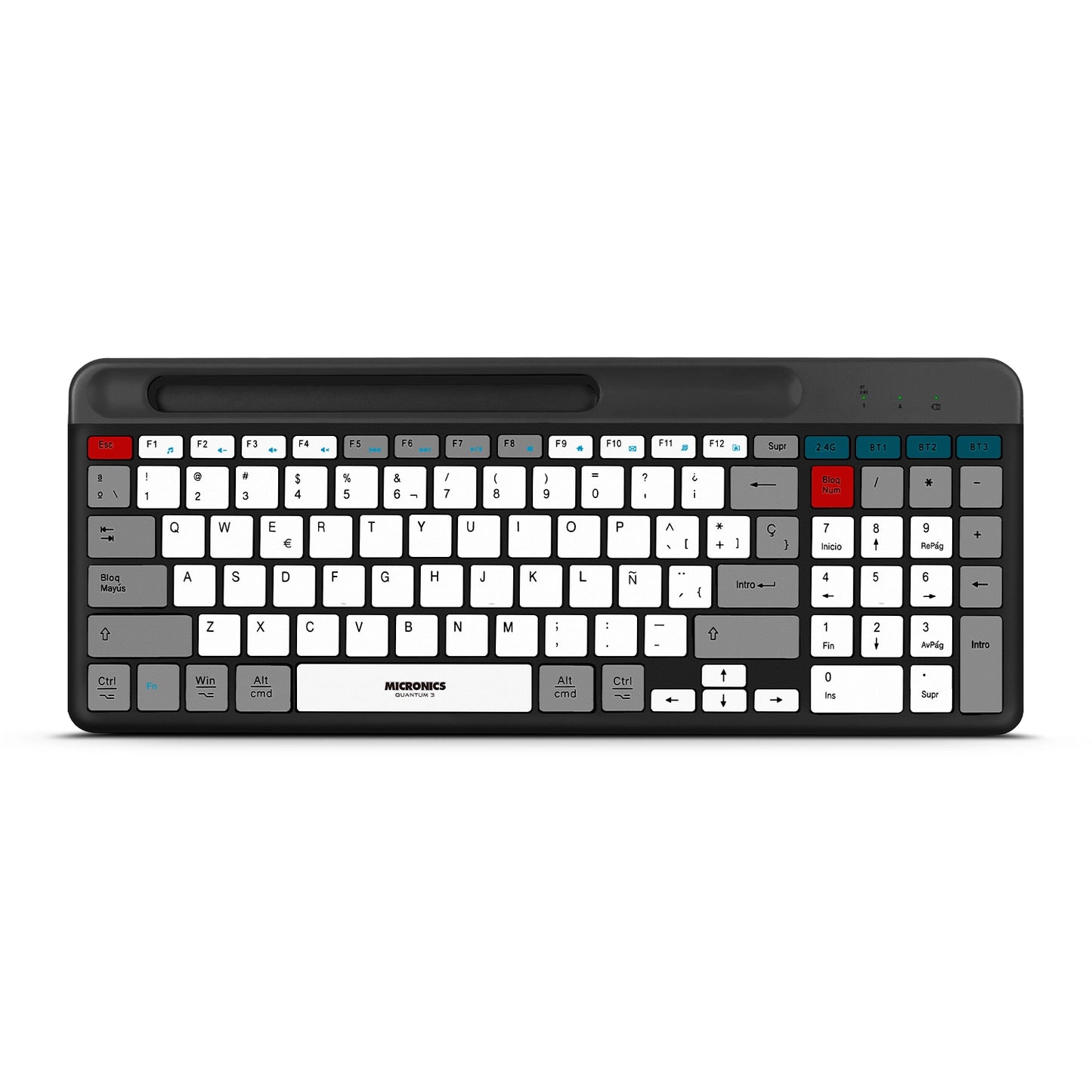 TECLADO MICRONICS QUANTUM 3 MIC K600-3M BT