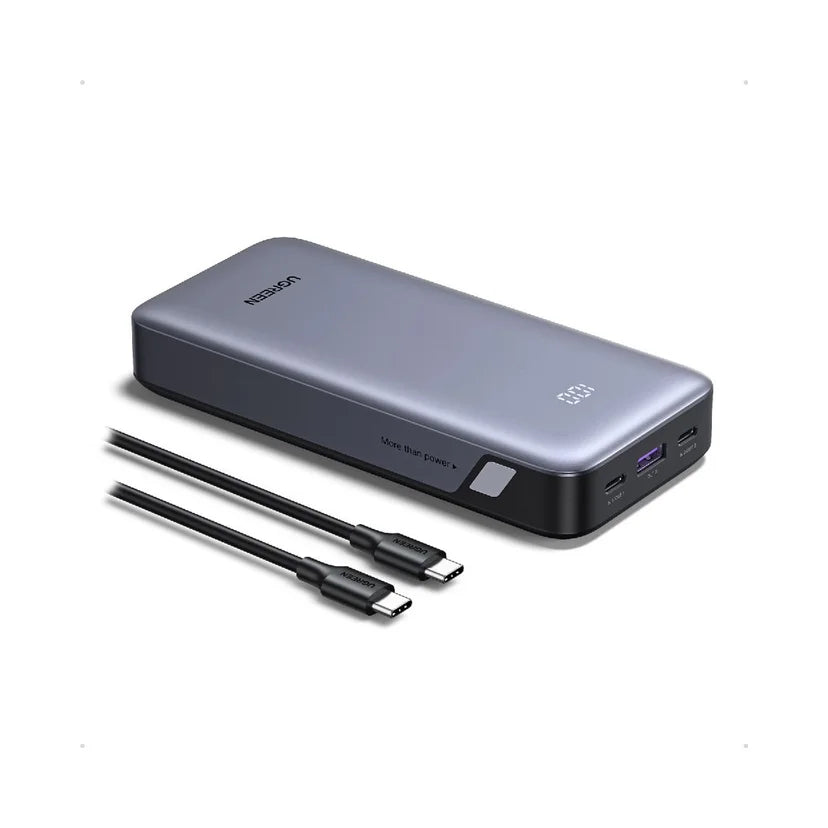 Power Bank Ugreen 30W Carga Rápida 20000mAh Negro PB532 55989B